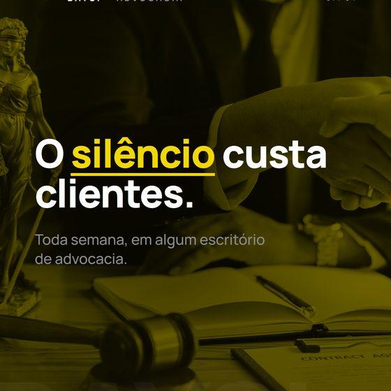 Capa do carrossel da Baysi para o ramo Advocacia